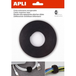 bande auto agrippante attache cable 10mm x 5m