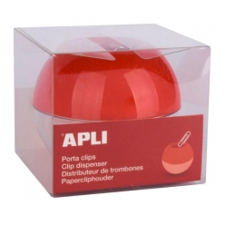 distributeur rouge de trombones o 70x60mm 35 pieces