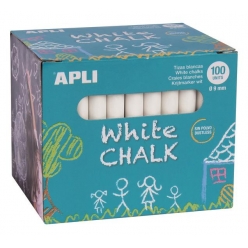 craies blanches o 9mm 100 pieces