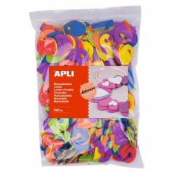 chiffres en mousse eva 35x2mm adhesives 500 pieces