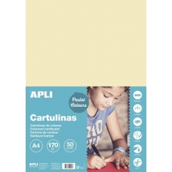 cartons ivoire a4 170g 50 feuilles