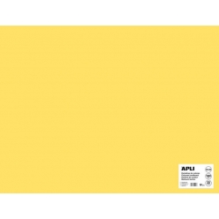 cartons jaune clair 50x65cm 170g 25 feuilles