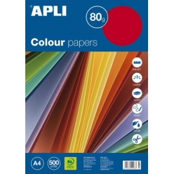 papier a4 couleurs fluos assorties 500 feuilles