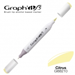 marqueur manga a lalcool graph it brush 8210 citrus
