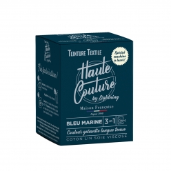 teinture textile haute couture 350g bleu marine