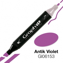 marqueur a l alcool graph it marker 6153 antik violet