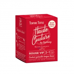 teinture textile haute couture 350g rouge vif