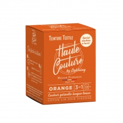 teinture textile haute couture 350g orange