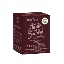 teinture textile haute couture 350g cacao
