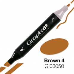 marqueur a l alcool graph it marker 3050 brown 4