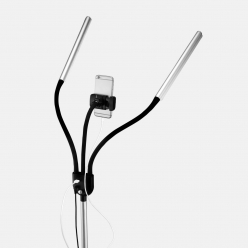 lampe double bras orientables gemini