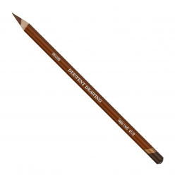crayon de couleur derwent drawing rouge sepia 6110