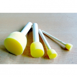 tampon en mousse eponge pour pochoir 4 pieces