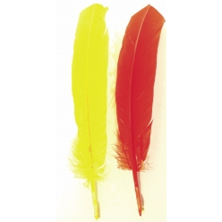 plumes d indien 20 cm assortiment de 12 pieces