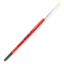 brosse ronde soie de porc n16  lot de 10 brosses