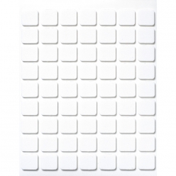 plaquettes adhesives 3d 2 mm 11x12 cm 