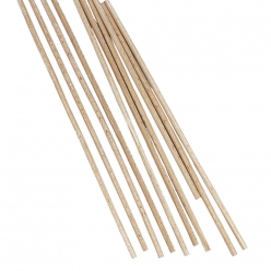 baguette ronde en bois 25 cm x 5 mm o