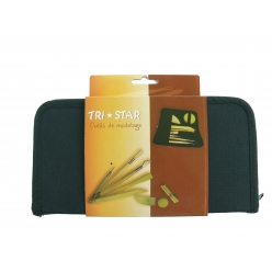 trousse de 8 outils de modelage en bois tri star