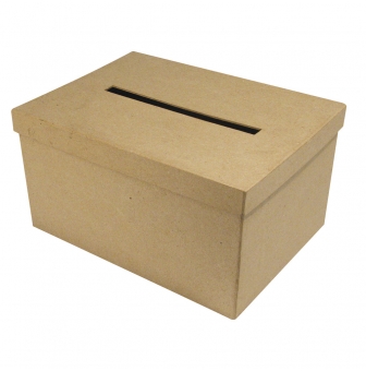 boite cartes  cadeau papier mache 30x21x15 cm