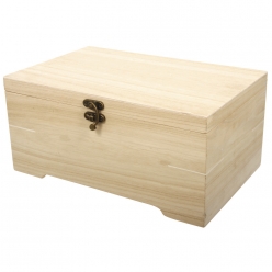 boite en bois avec insert en 2 pieces