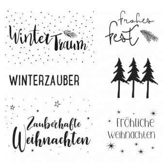 clear stamps  weihnachtsgrsse