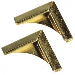 coins en metal pour livres 14x14 mm