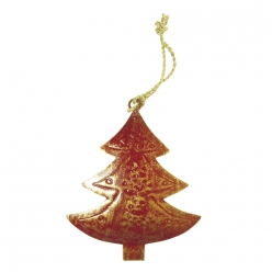 pendentif en metal sapin 9 cm