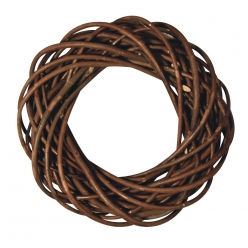 couronne en osier non pelee