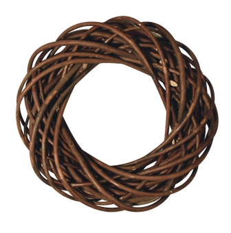 couronne en osier non pelee