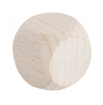 de en bois 18x18 mm 6 pieces fsc
