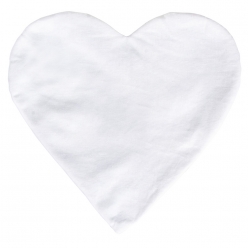 housse de coussin coeur 30 cm o