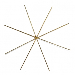 etoile en fil d acier pour perles