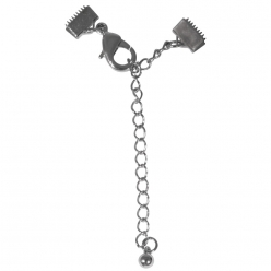 fermoir  clip pour rubans 10 mm assemble