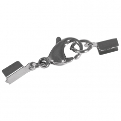 fermoir pour bijou en acier inox