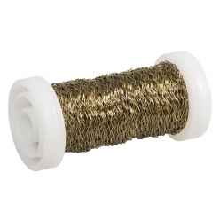 fil a effet 025mm dore bobine 60m