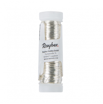 fil d argent 030 mm bobine 50 m