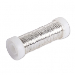 fil en cuivre argente 040 mm bobine 40 m
