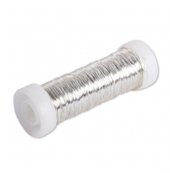 fil en cuivre argente 040 mm bobine 40 m
