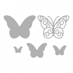 matrice de decoupe papillons