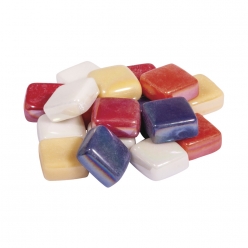 mosaique melange de tesselle glossy glas