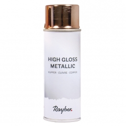 high gloss metallique spray