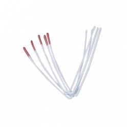 meche ronde 15 cm de long 5 pieces