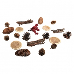 melange naturelle avec cone