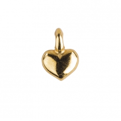 mini pendentifs en metal coeur