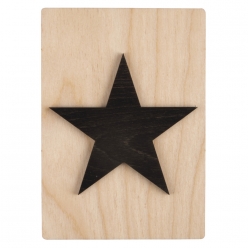 motif en bois etoile fsc mixed credit