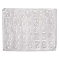 moule lettreschiffres env2  3 cm