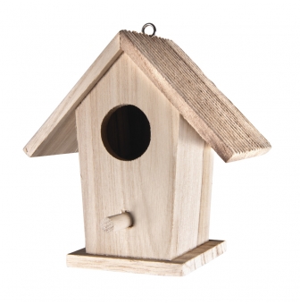 nichoir en bois label fsc 12x75x13 cm