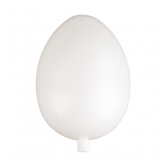 oeuf en plastique avec trou  taille au choix