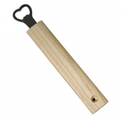 ouvre  bouteilles 20x3 cm avec manche en bois