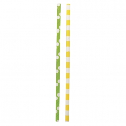pailles de papier alimentaires 25 pieces